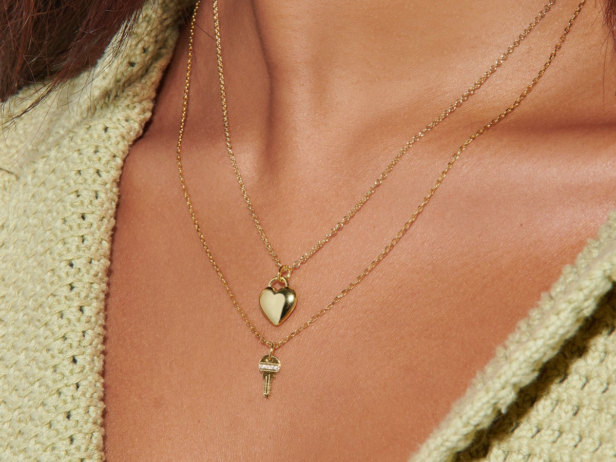 Freya Heart Necklace by Little Sky Stone - Image 3