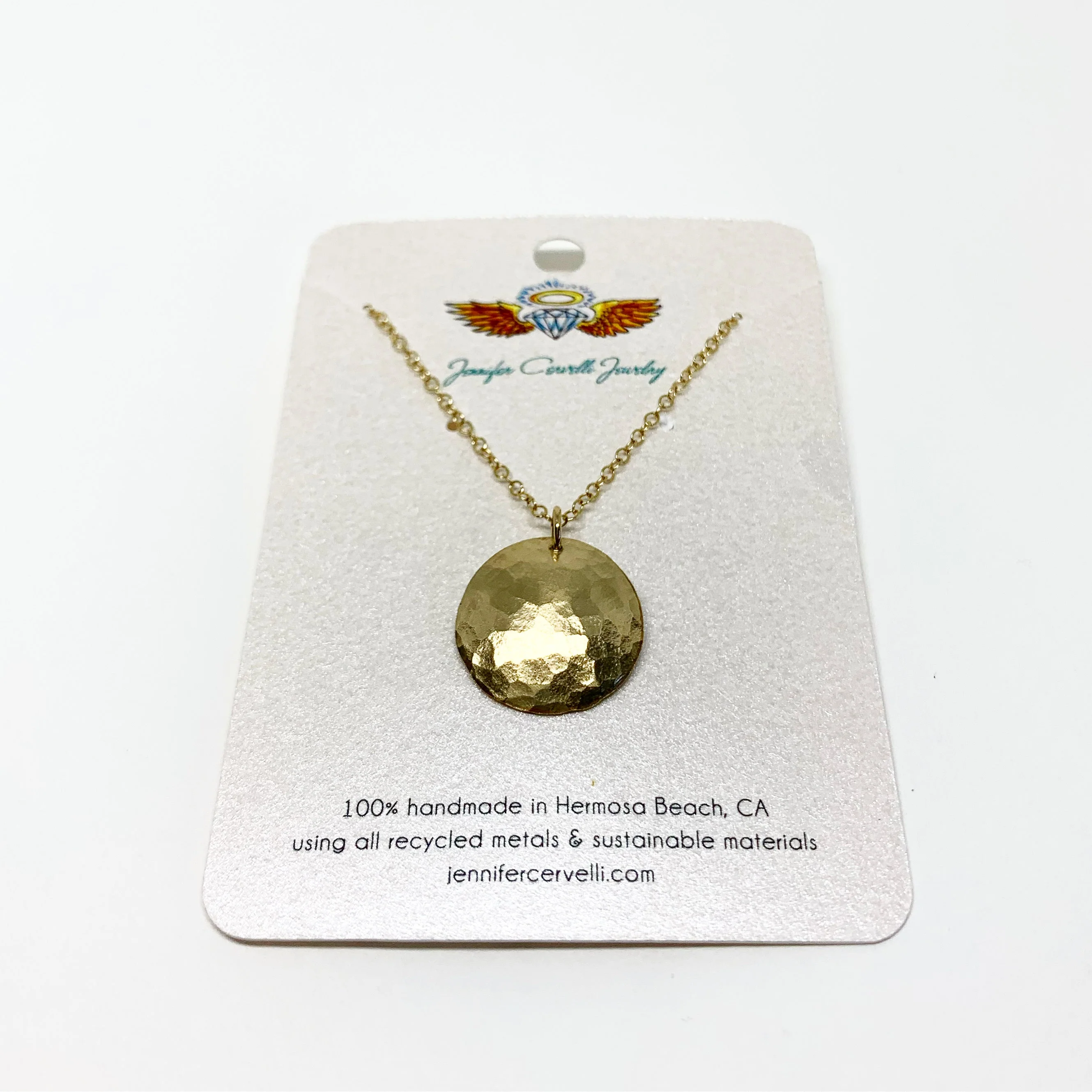 Full Moon Necklace by Jennifer Cervelli Jewelry - Image 4