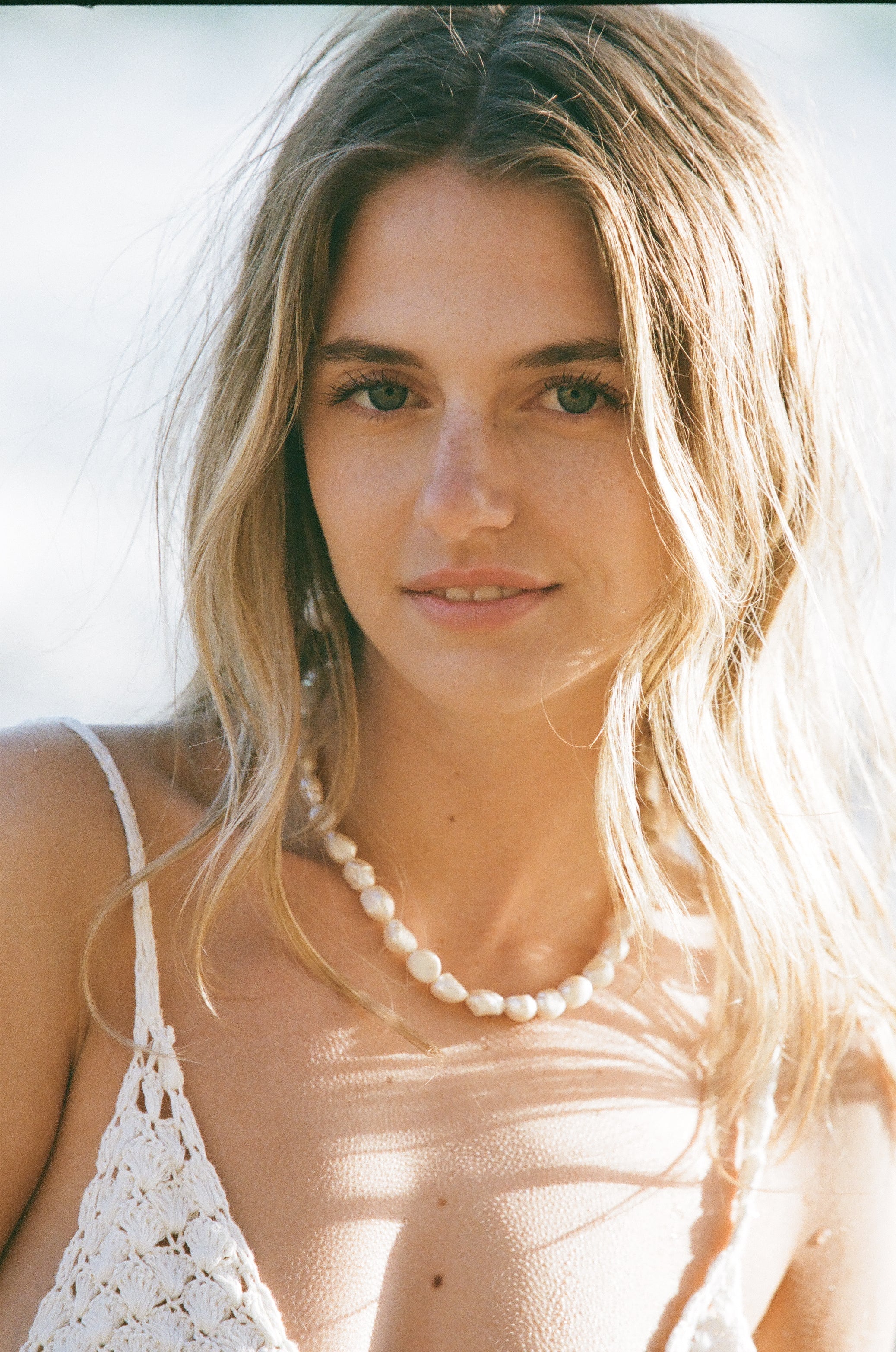 Full Moon Pearl Necklace by Urth and Sea - Image 3