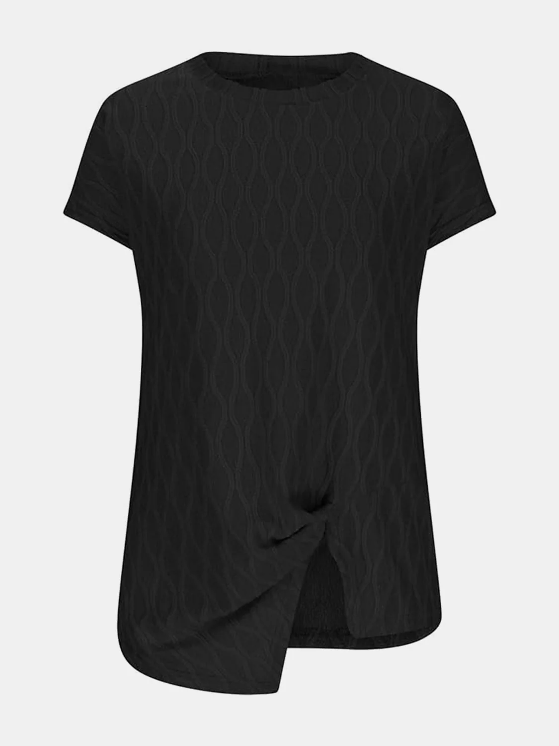 Full Size Round Neck Short Sleeve T-Shirt - Image 14