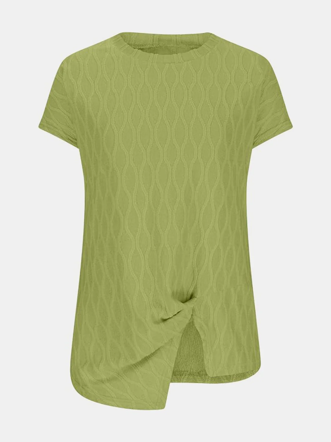 Full Size Round Neck Short Sleeve T-Shirt - Image 17