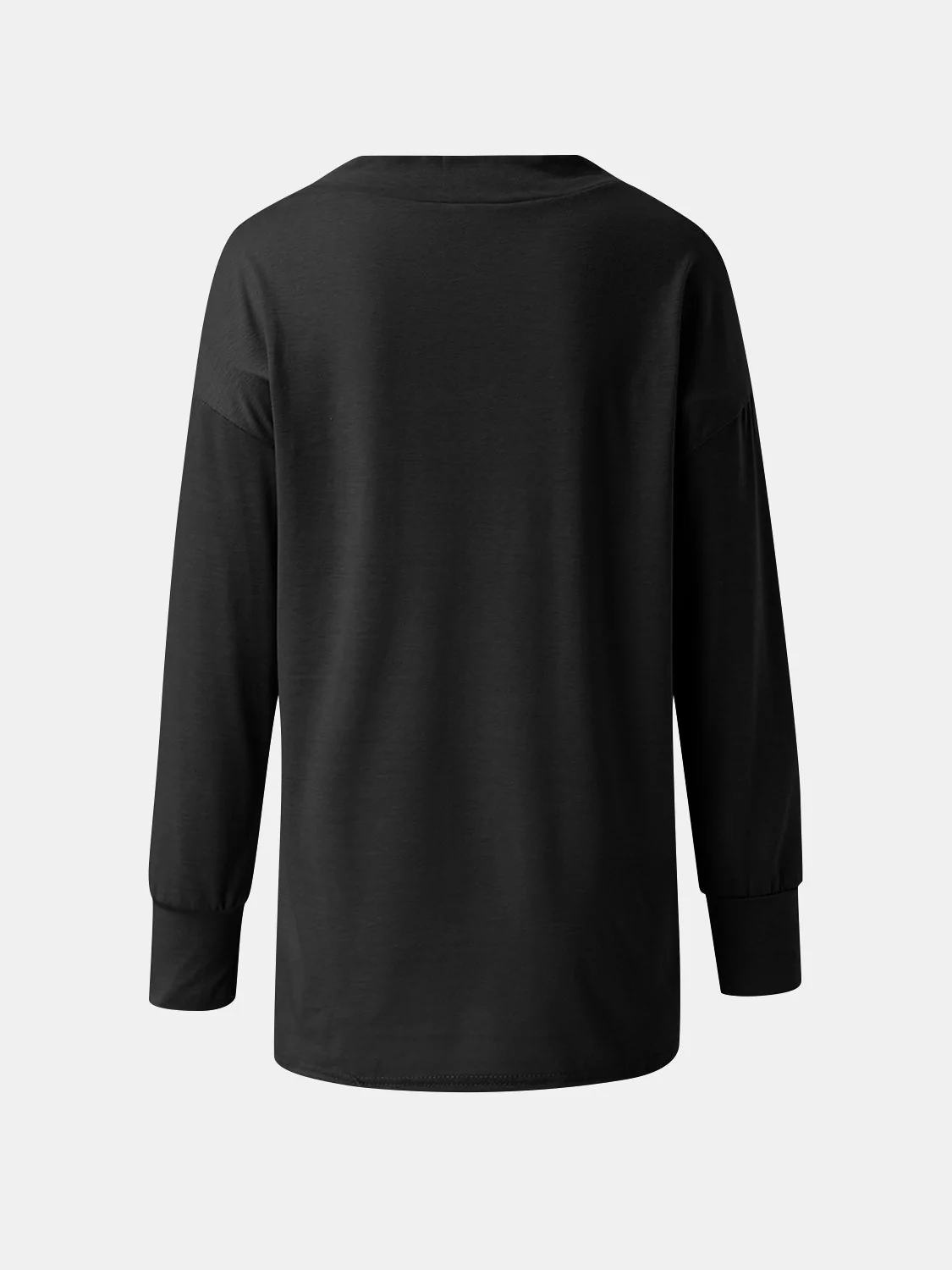 Full Size V-Neck Long Sleeve T-Shirt - Image 14