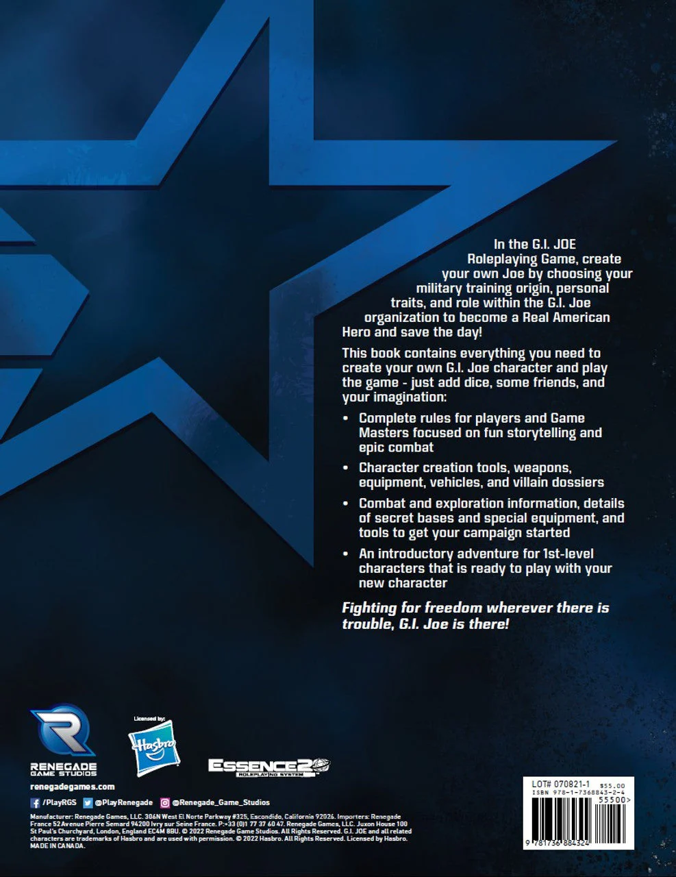 G.I. JOE RPG: Core Rulebook - Image 2