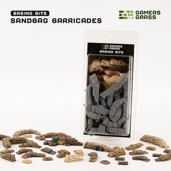 Gamers Grass Basing Bits: Sandbag Barricades - Image 2