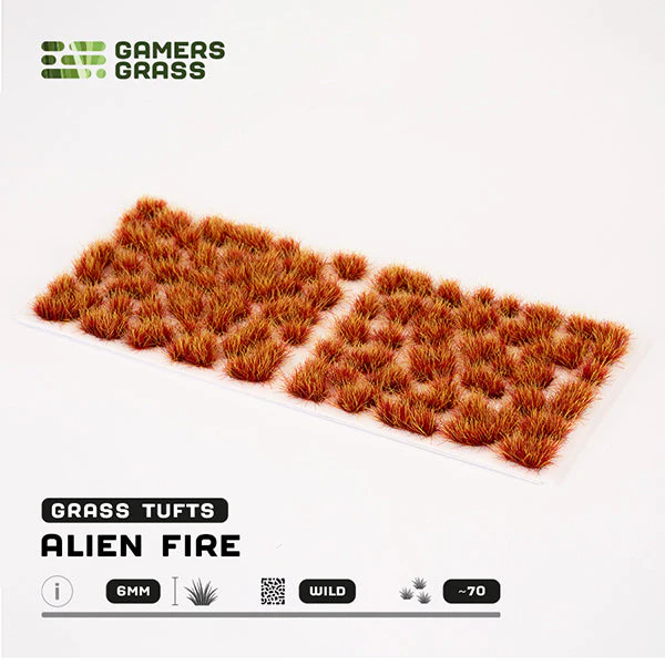 Gamers Grass Tufts: Alien Tufts- Fire Tuft 6mm- Wild - Image 2