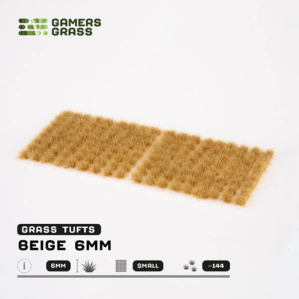 Gamers Grass Tufts: Beige 6mm- Small - Image 2