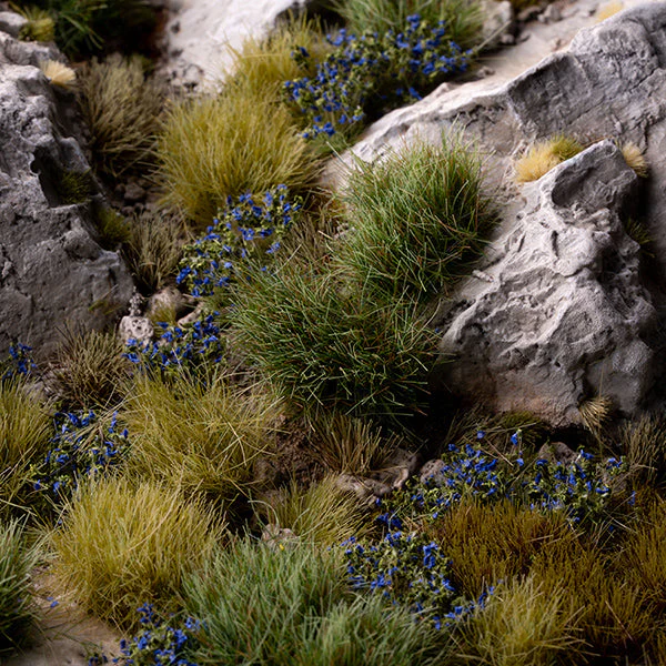 Gamers Grass Tufts: Blue Flowers- Wild - Image 3