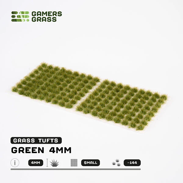 Gamers Grass Tufts: Green 4mm- Small - Image 2