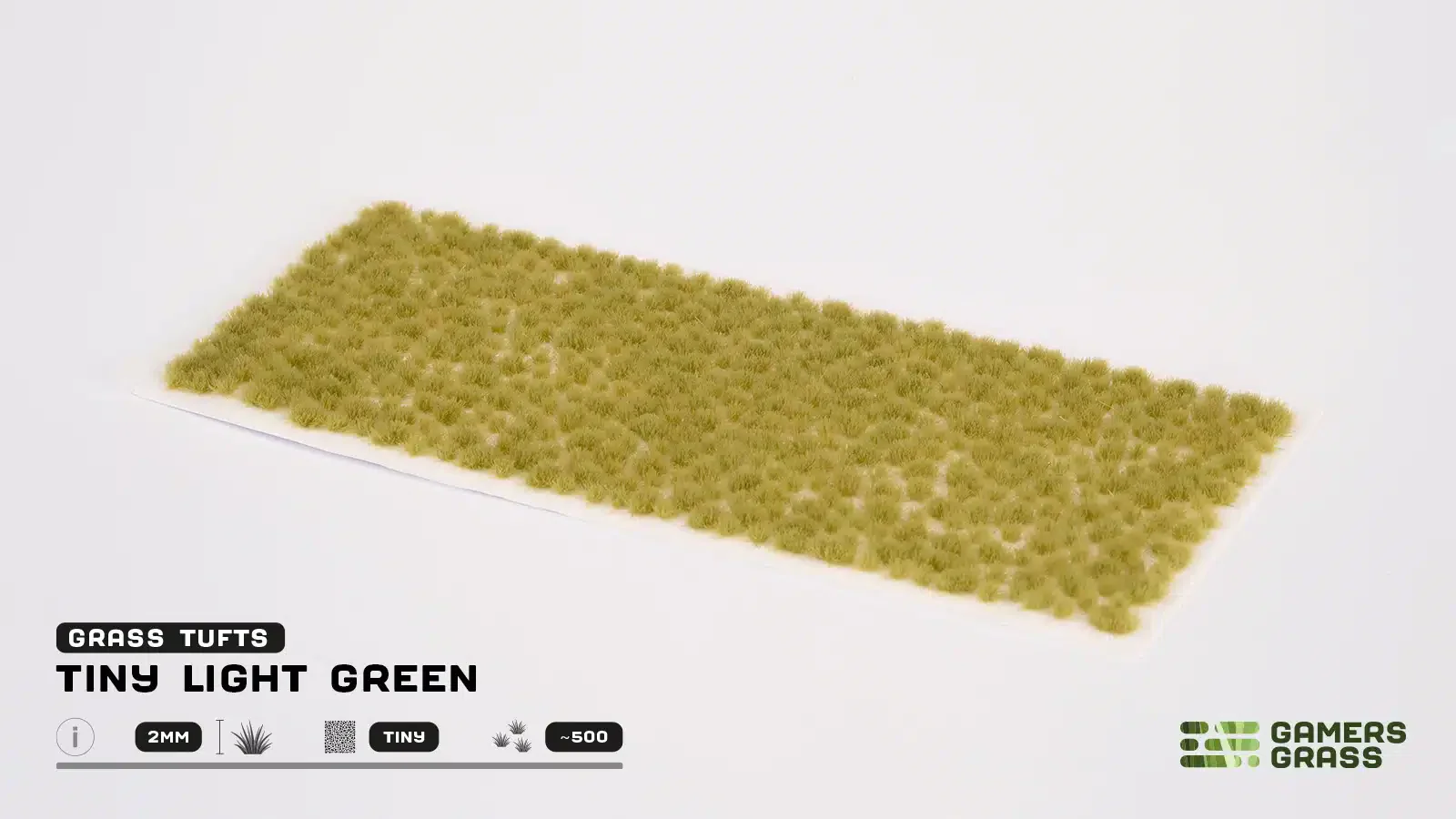 Gamers Grass Tufts: Light Green- Tiny - Image 2