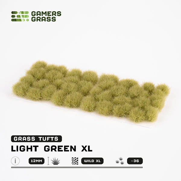 Gamers Grass Tufts: Light Green XL 12mm- Wild XL - Image 2