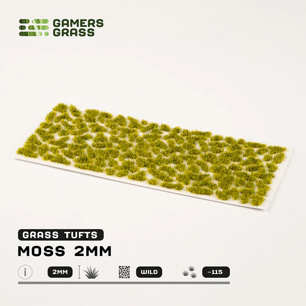 Gamers Grass Tufts: Moss 2mm- Wild - Image 2