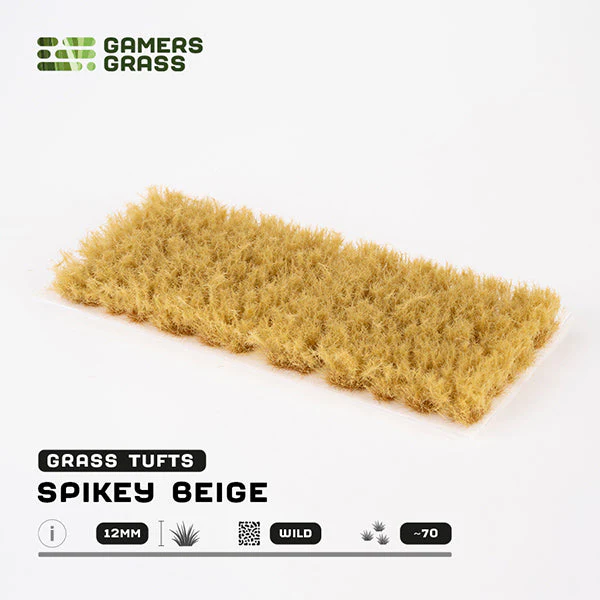 Gamers Grass Tufts: Spikey Beige 12mm- Wild - Image 2