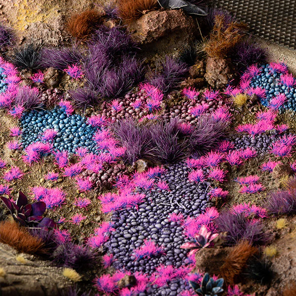 Gamers Grass Tufts: Tiny Alien Tufts- Neon 2mm - Image 3