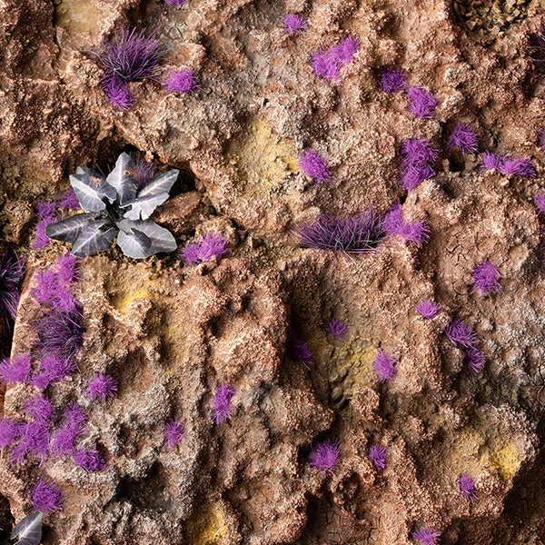 Gamers Grass Tufts: Tiny Alien Tufts- Purple 2mm - Image 3
