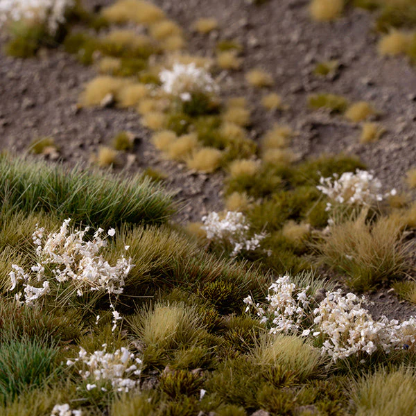 Gamers Grass Tufts: White Flowers- Wild - Image 3