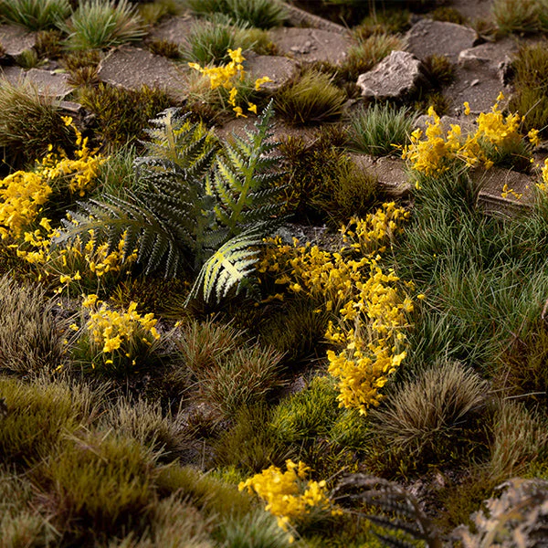 Gamers Grass Tufts: Yellow Flowers- Wild - Image 3