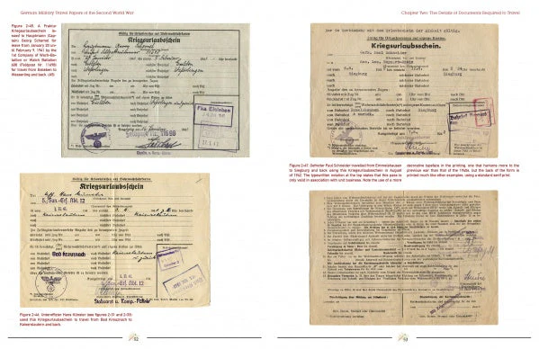 German Military Travel Papers of the Second World War by Schiffer Publishing - Image 5