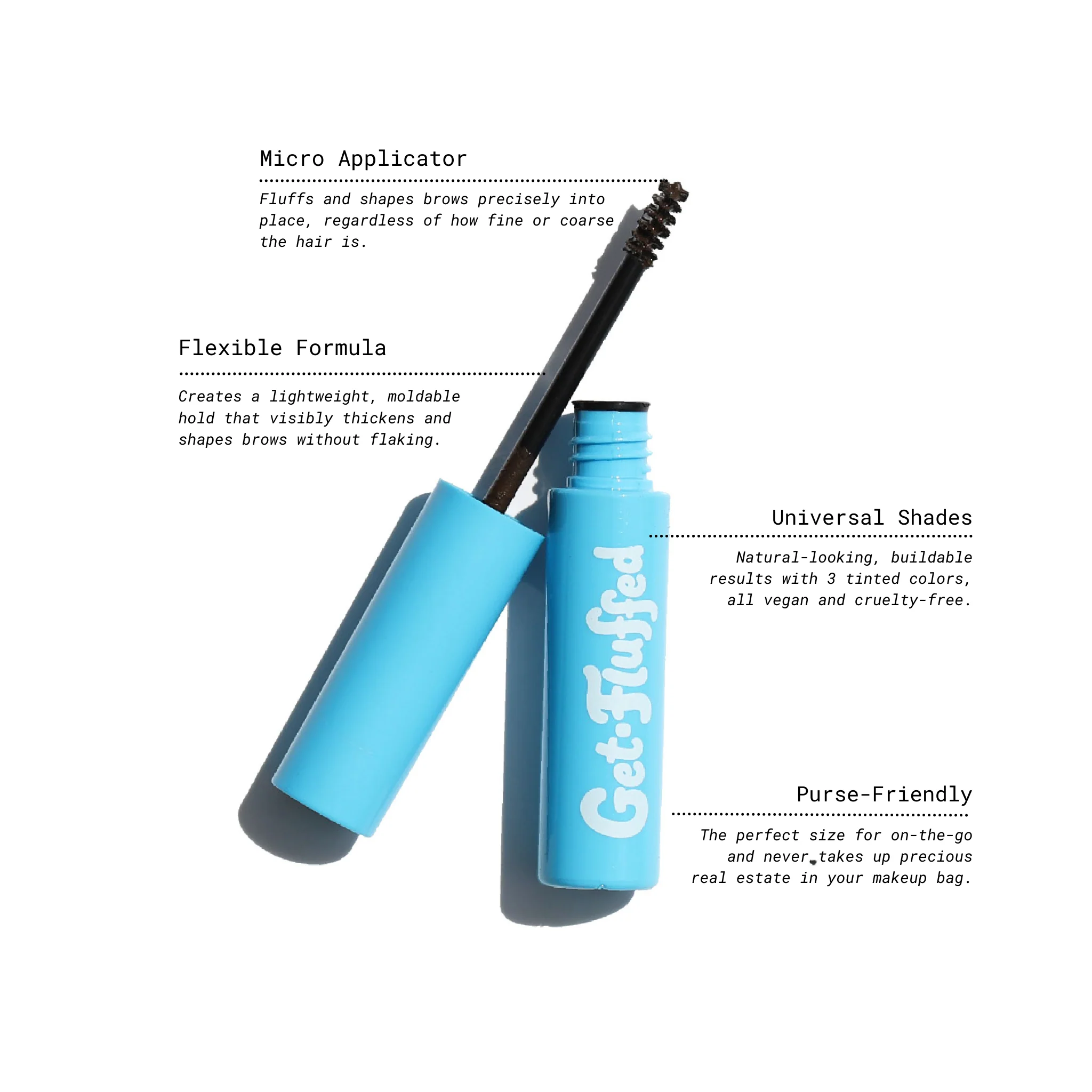 Get-Fluffed Brow Gel by Half Caked - Image 9