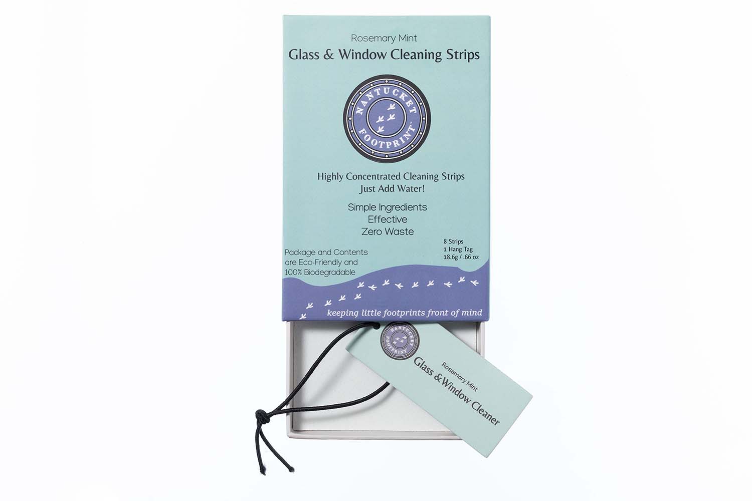 Glass & Window Cleaning Strips - 8 Strips by Nantucket Spider & Nantucket Footprint - Image 9