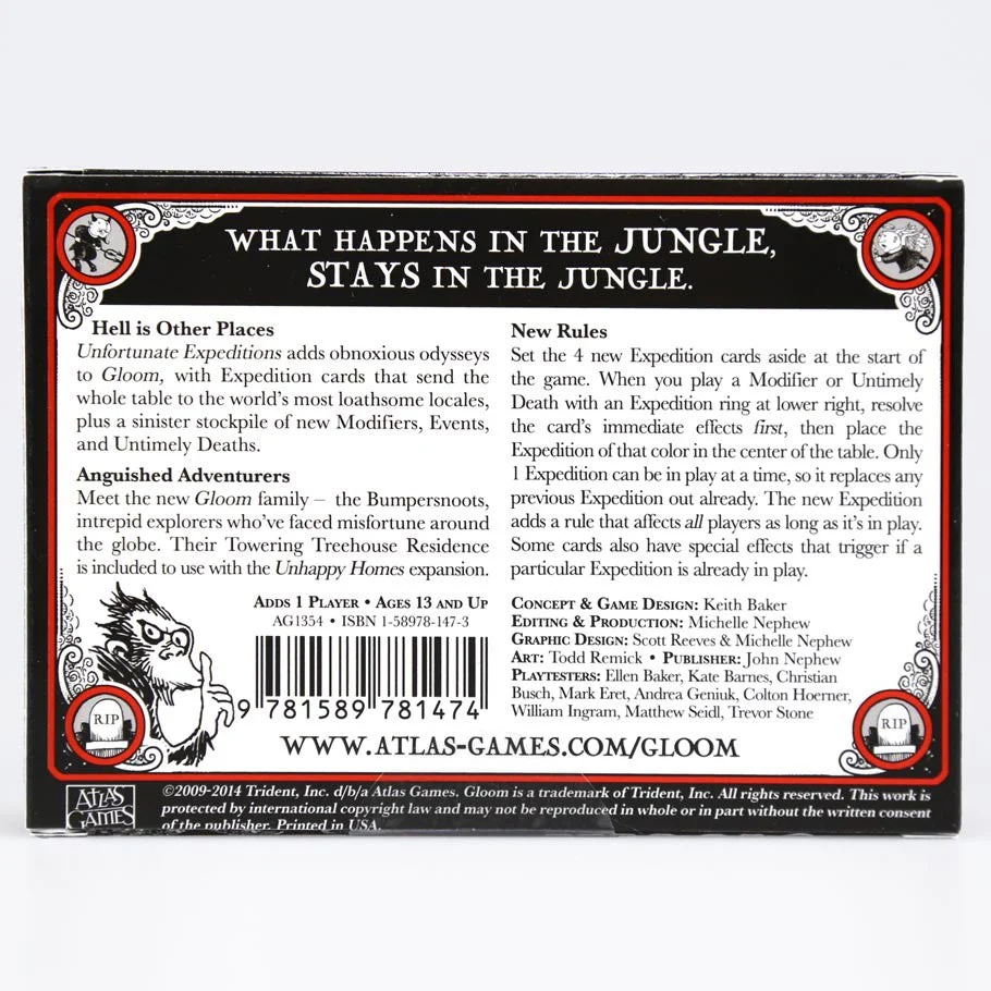Gloom (2nd Edition): Unfortunate Expeditions - Image 2