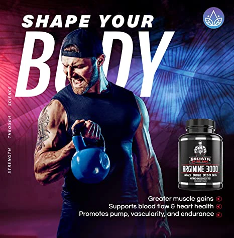 Goliath - ARGININE 3000 by Dr Emil Nutrition - Image 10