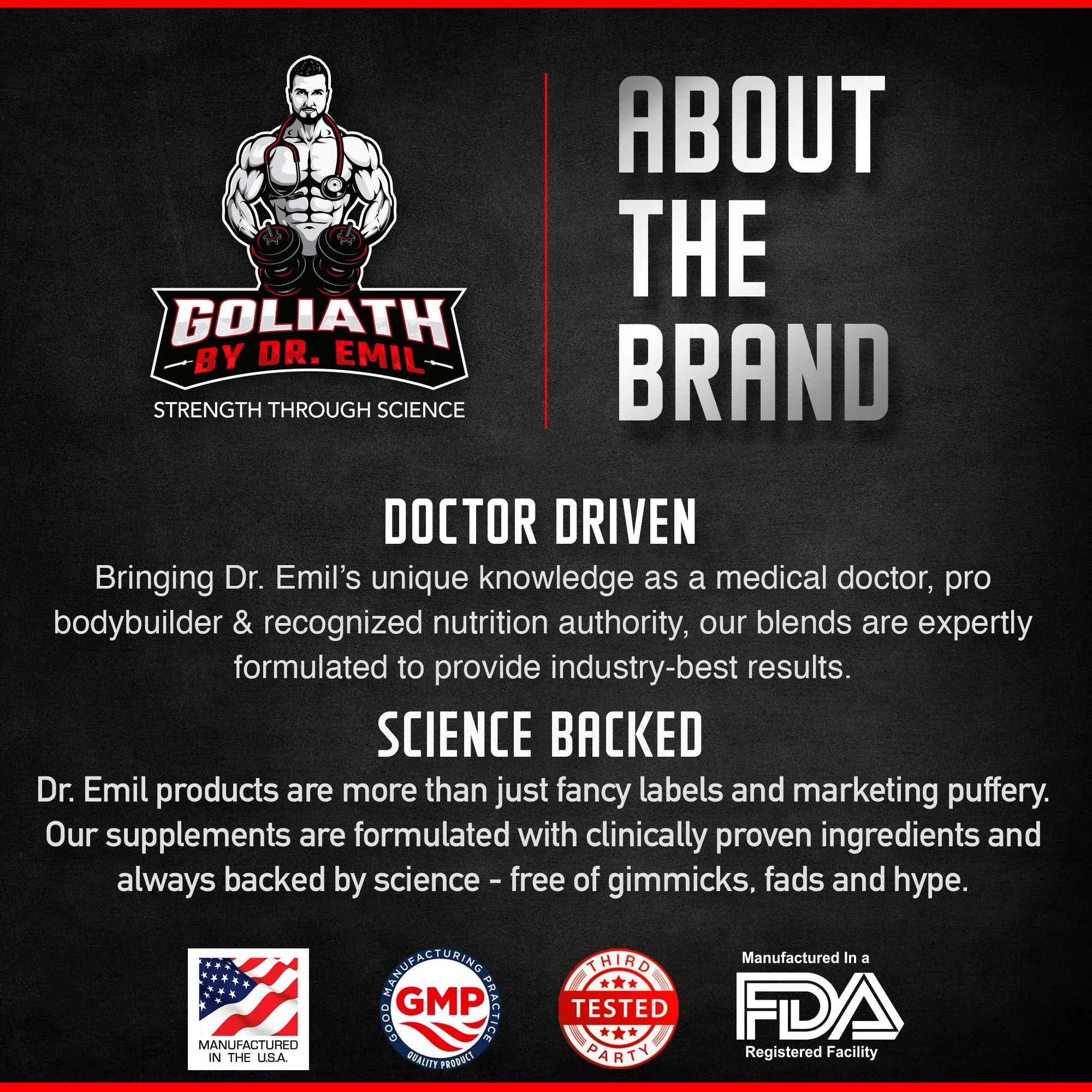 Goliath - ARGININE 3000 by Dr Emil Nutrition - Image 6