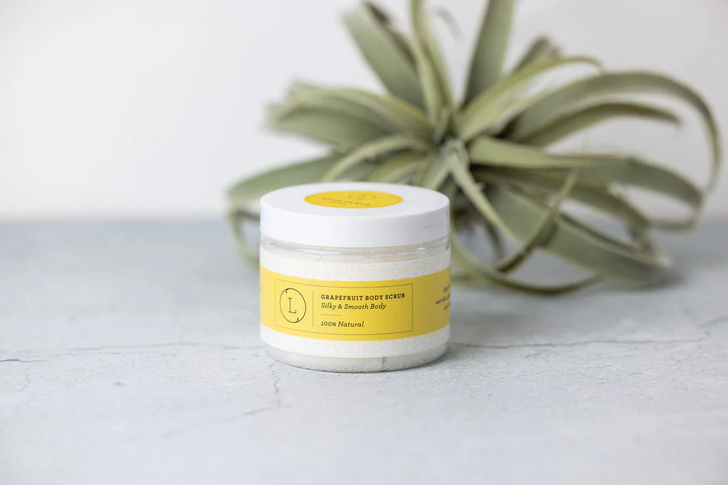 Grapefruit Body Salt Scrub - Moisturizing and fresh by Lizush - Image 3