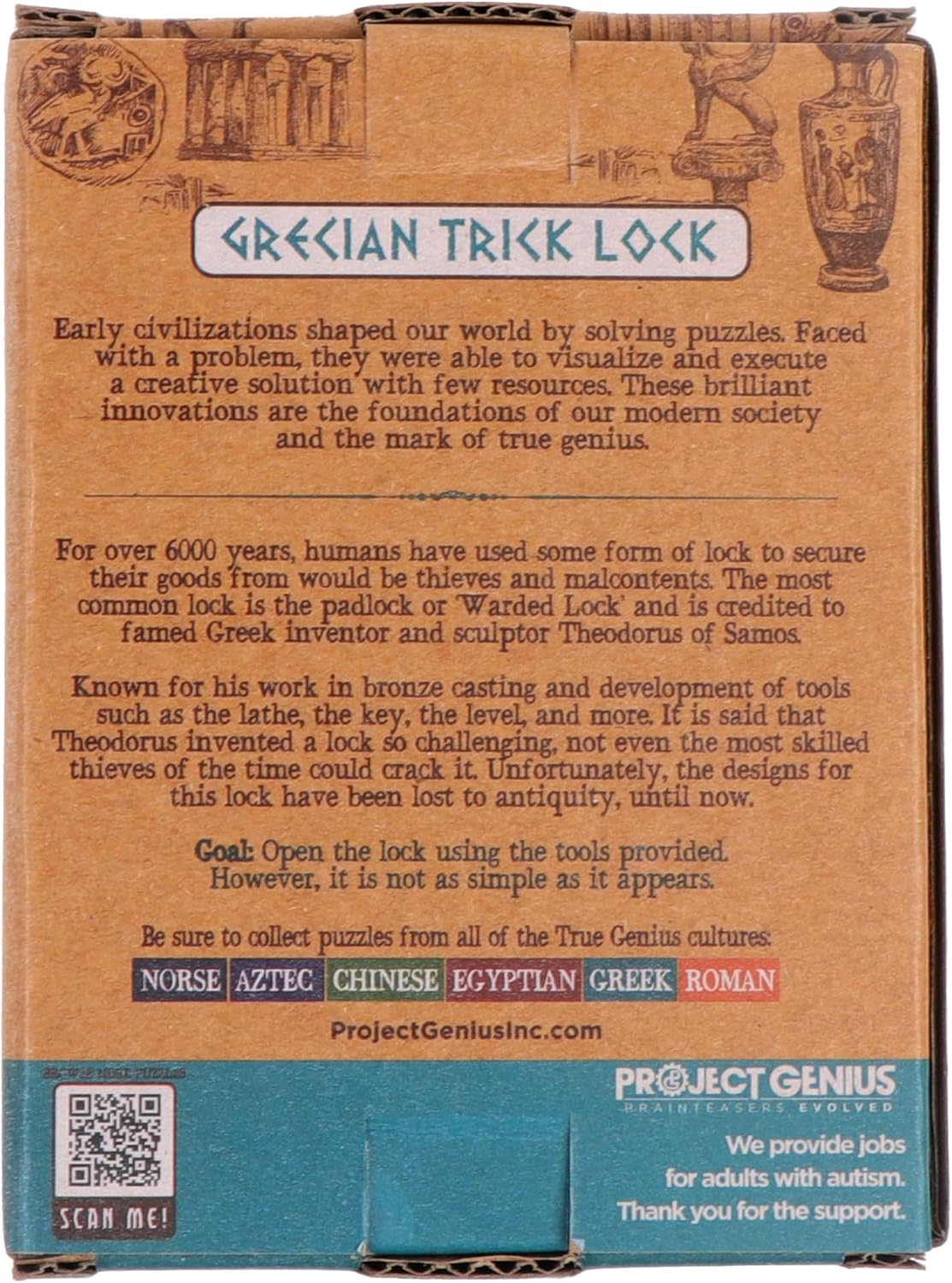 Grecian Trick Lock - Image 3