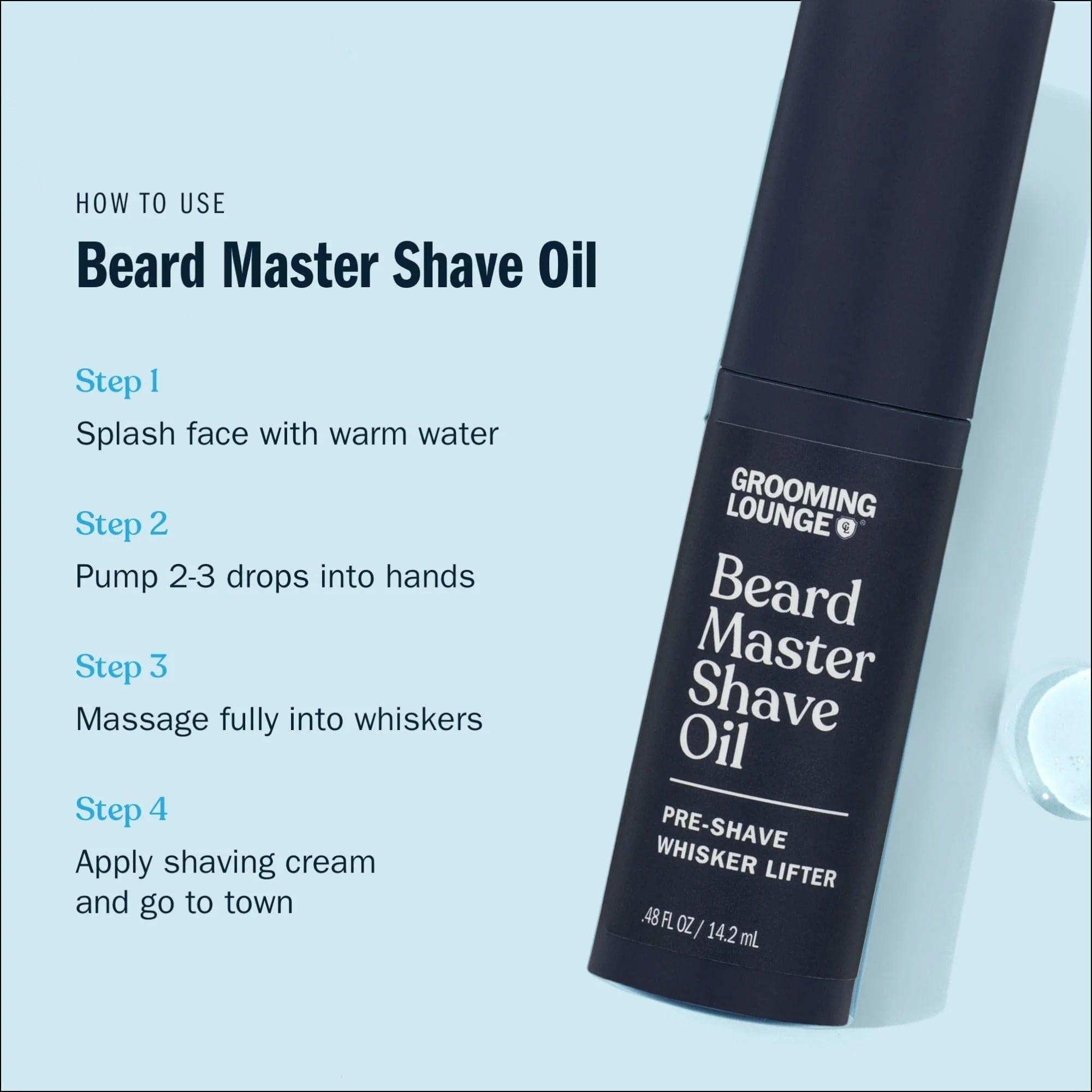 Grooming Lounge Beard Master Shave Oil by Grooming Lounge - Image 5