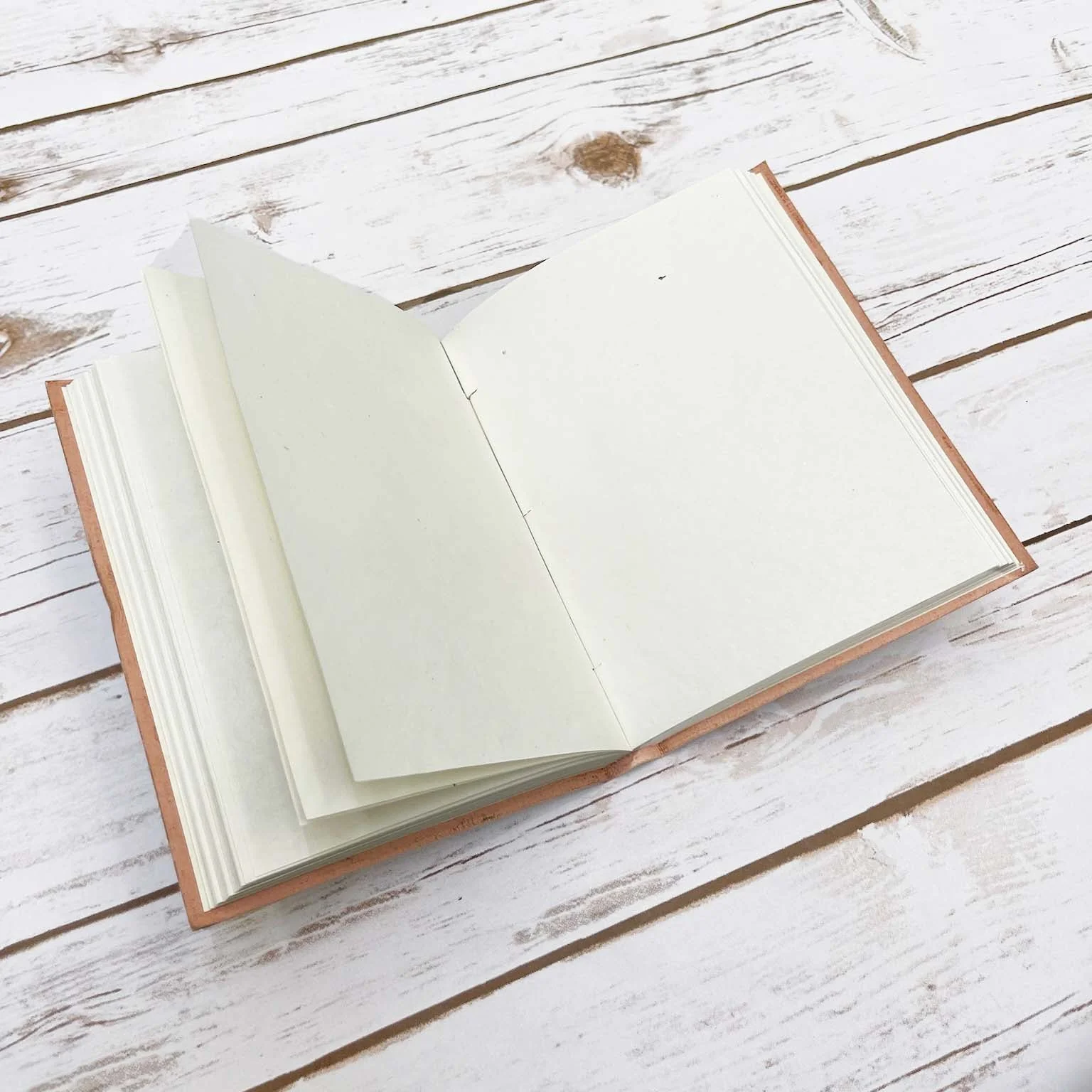 Grow Through Quote Leather Journal - 8x6 Size by Soothi - Image 6