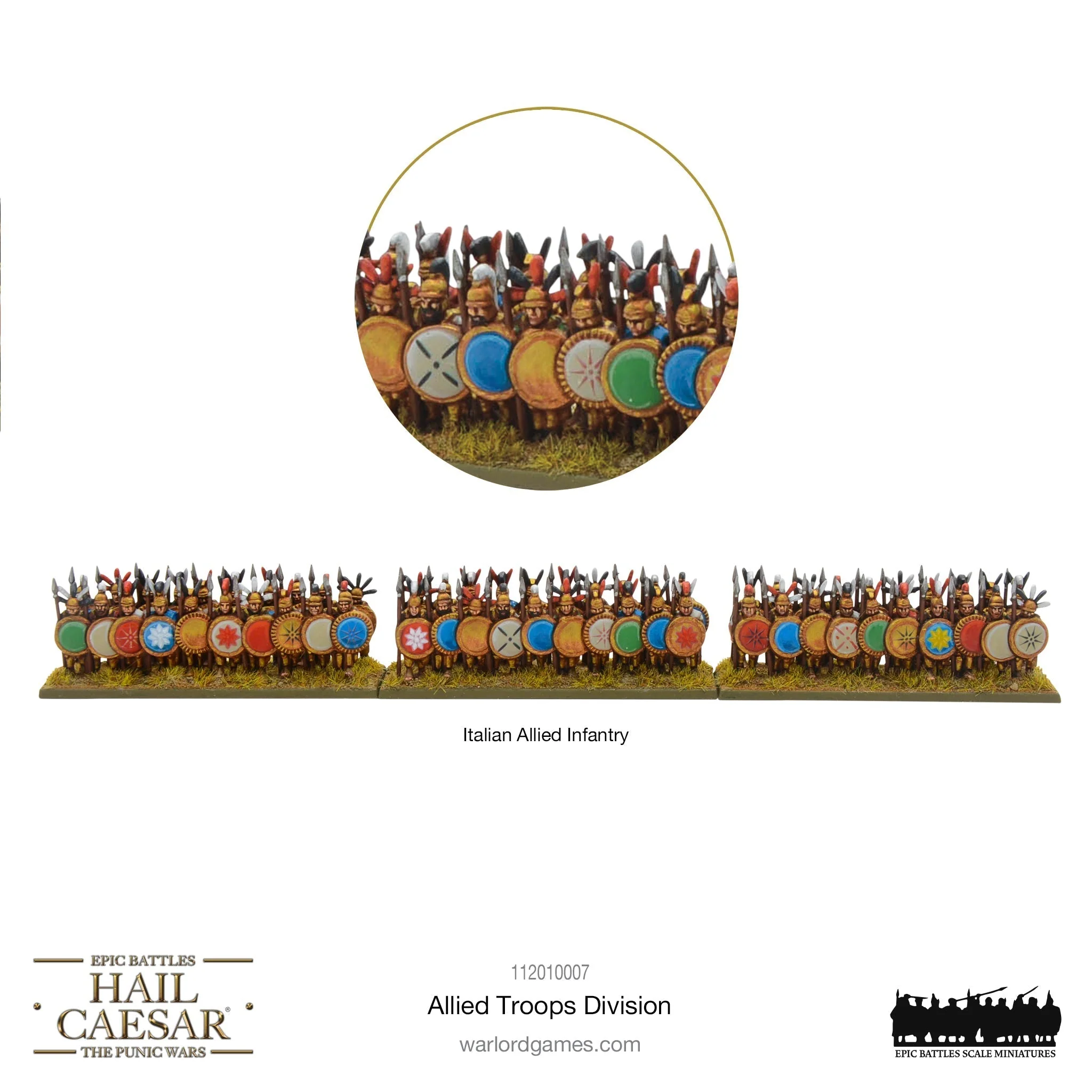 Hail Caesar Epic Battles: Punic Wars - Allied Troops Division - Image 4