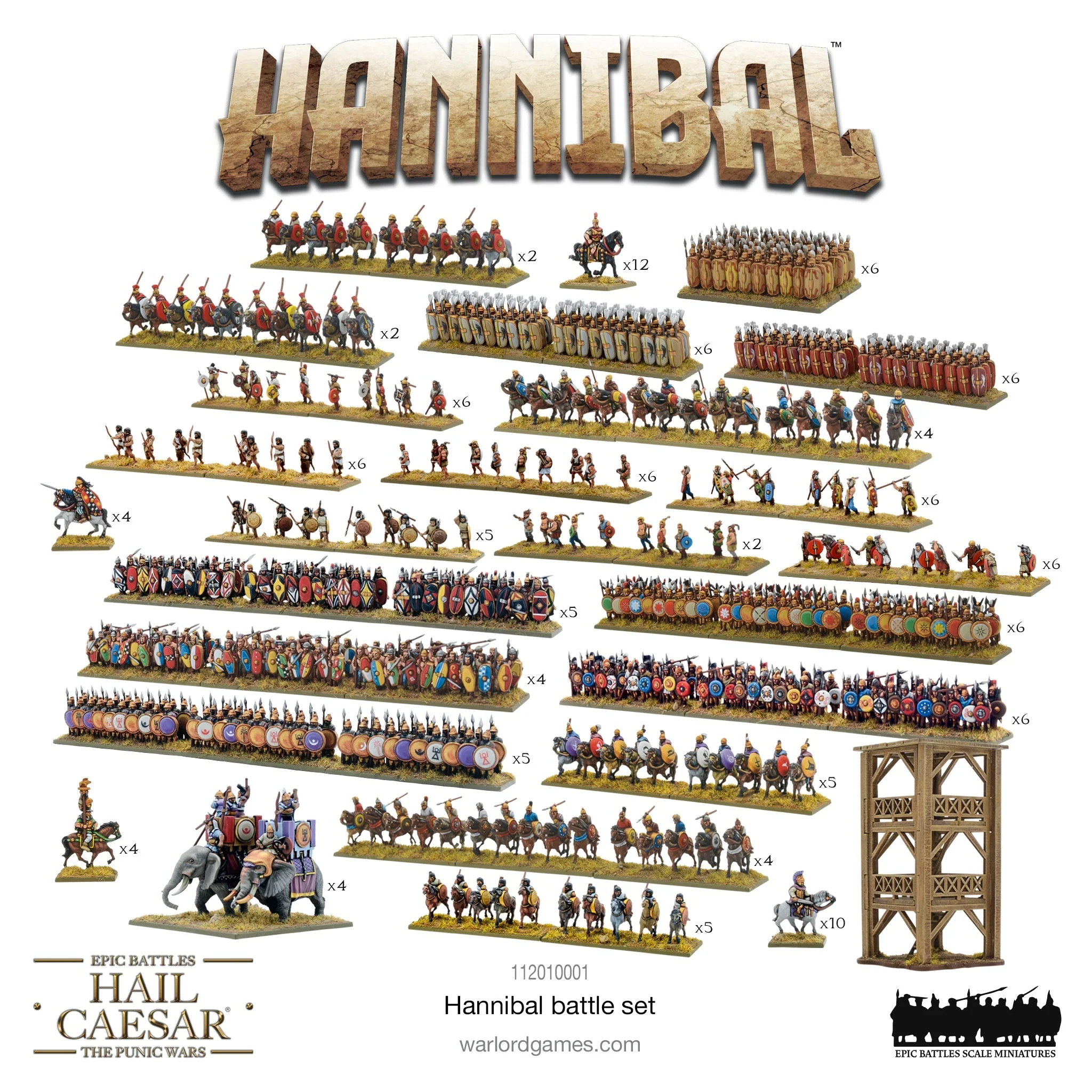 Hail Caesar Epic Battles: Punic Wars -  Hannibal Battle Set - Image 2