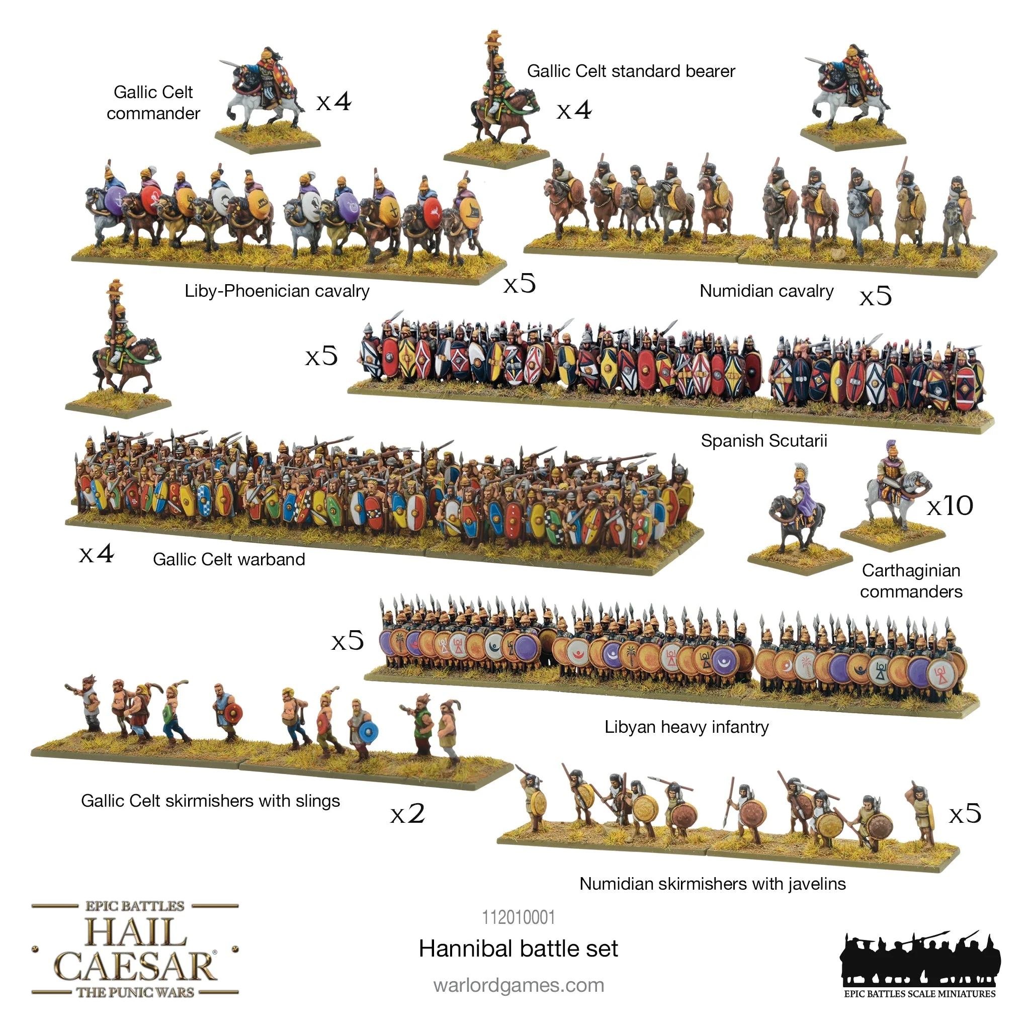 Hail Caesar Epic Battles: Punic Wars -  Hannibal Battle Set - Image 4