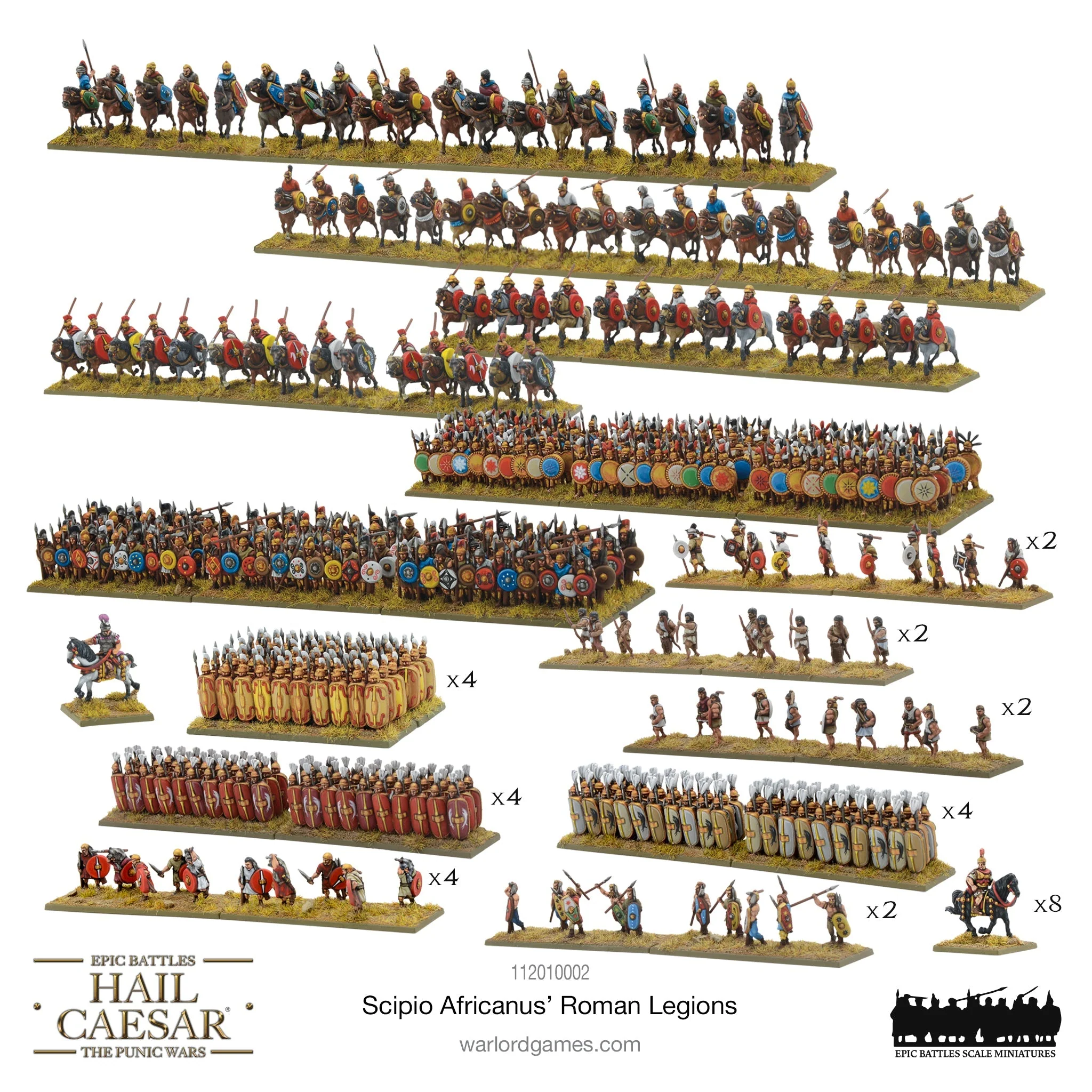 Hail Caesar Epic Battles: Punic Wars - Scipio Africanus' Roman Legions - Image 2