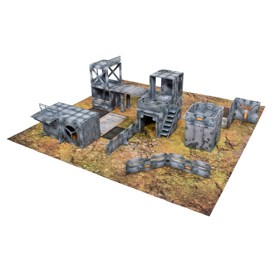 Halo: Flashpoint - Deluxe Buildable 3D Terrain Set - Image 2