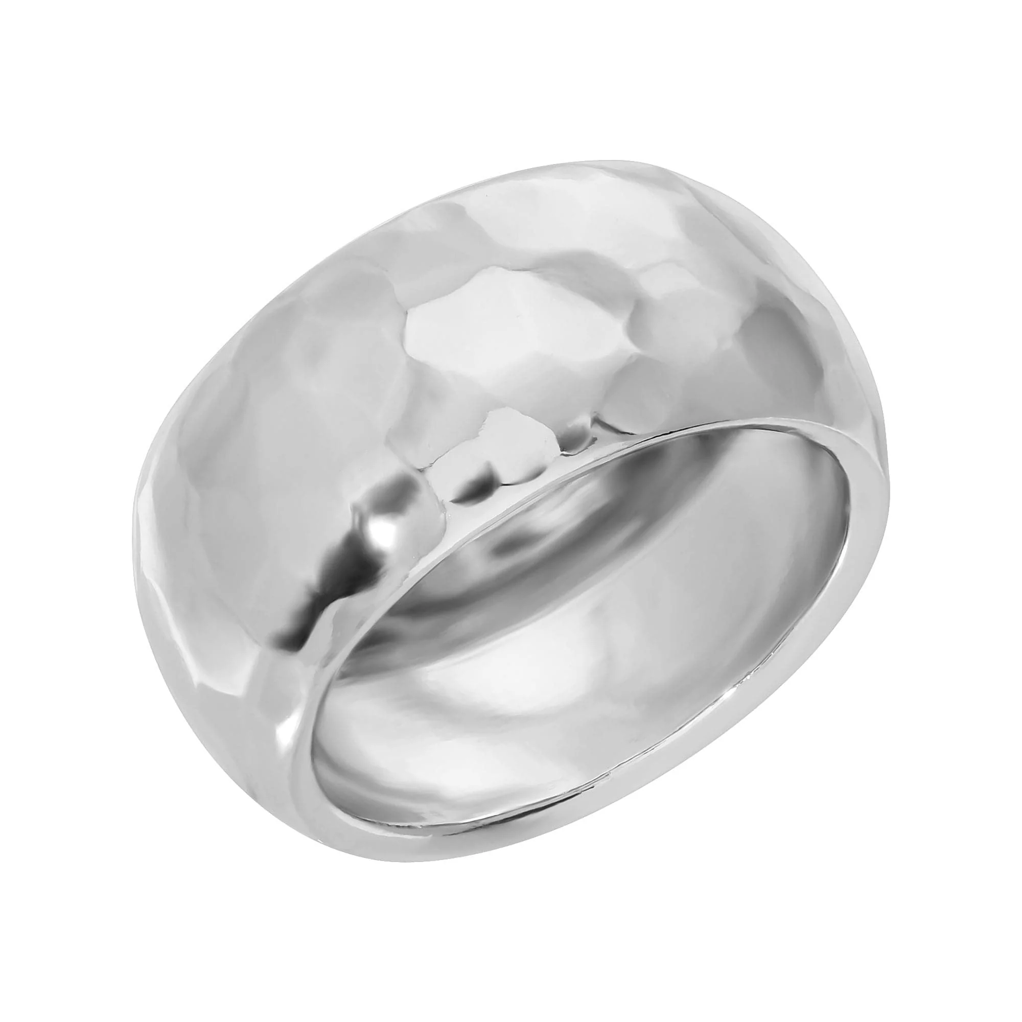 Hammered Domed Ring by eklexic jewelry - Image 3