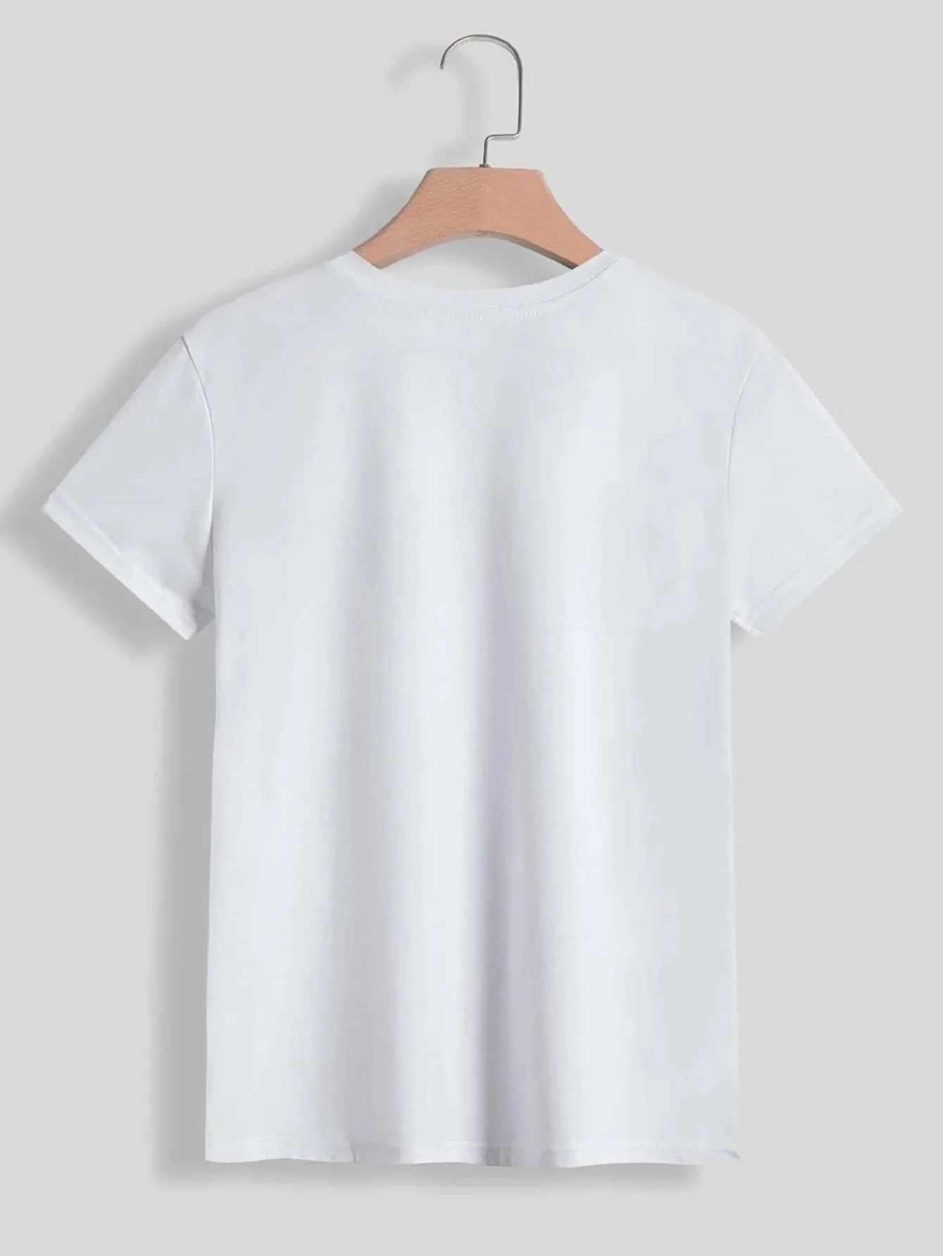 HAPPY EASTER Round Neck Short Sleeve T-Shirt - Image 2