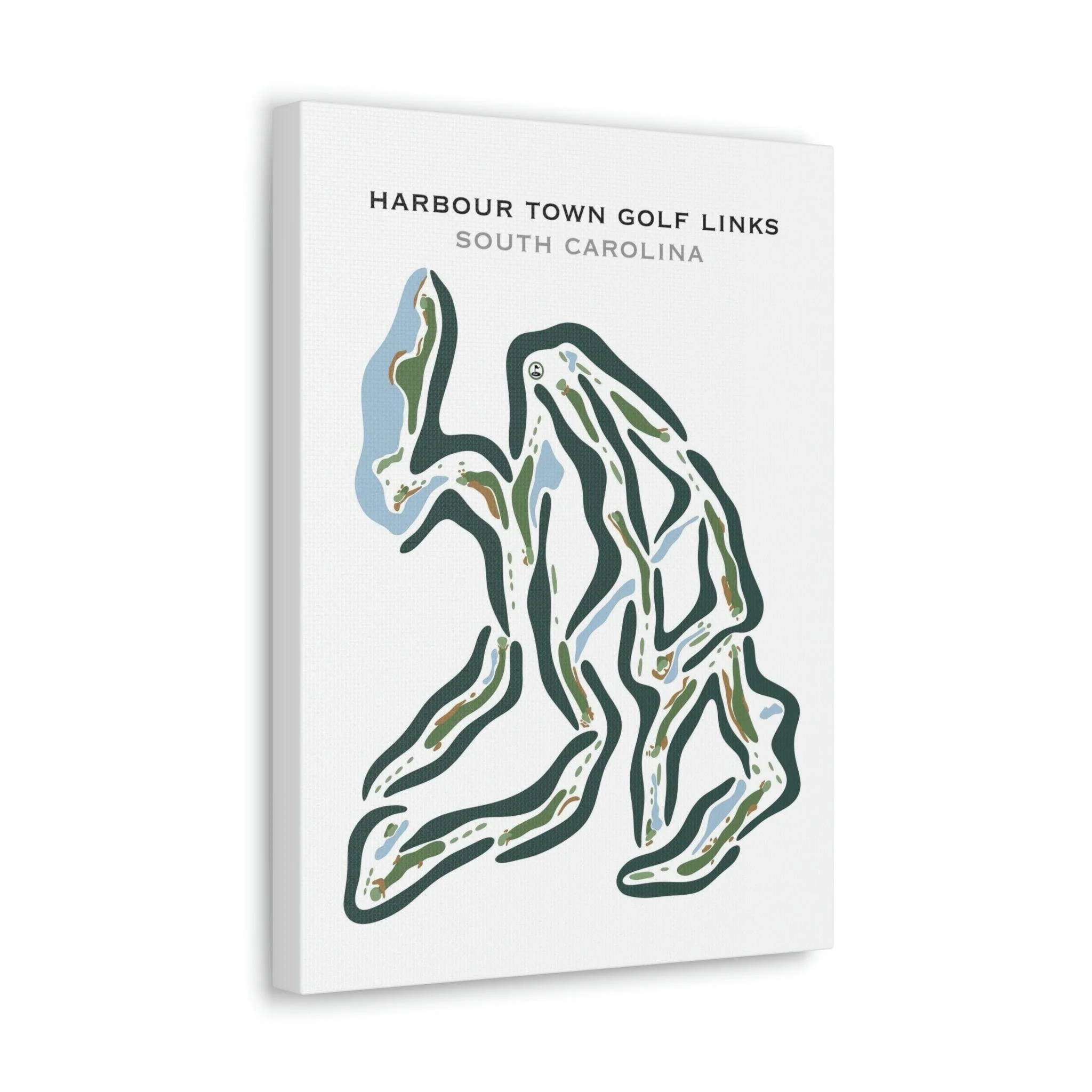 Harbour Town Golf Links, Hilton Head, South Carolina - Printed Golf Courses by Golf Course Prints - Image 2