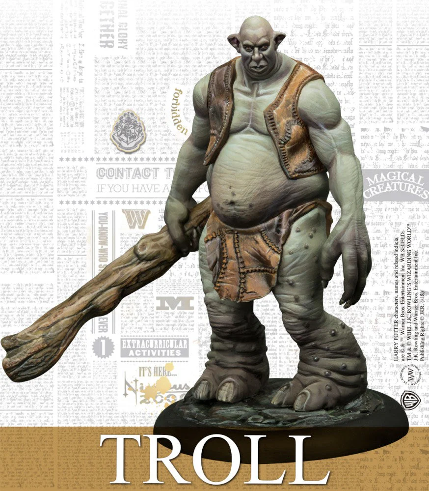 Harry Potter Miniatures Adventure Game: Troll Adventure Pack - Image 2
