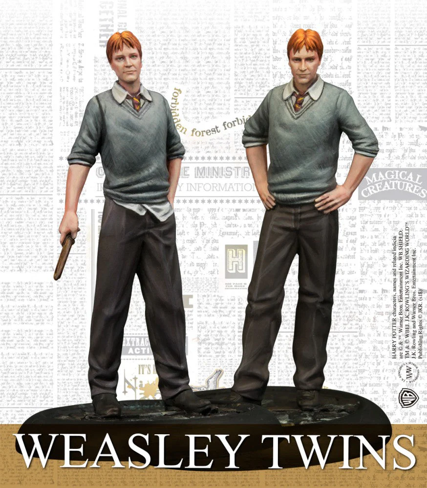 Harry Potter Miniatures Adventure Game: Weasly Twins Pack - Image 2