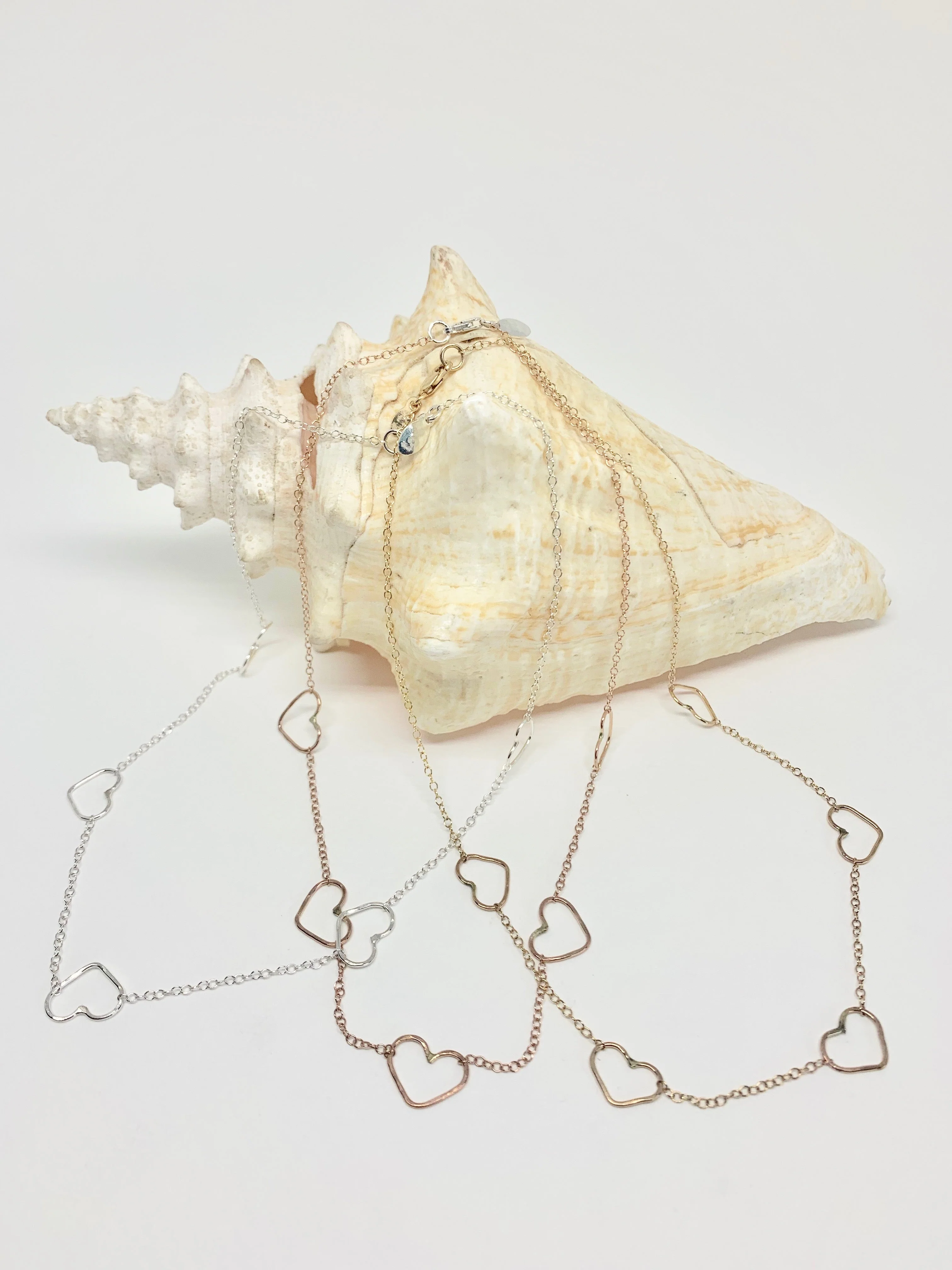 Heart Choker Necklace by Jennifer Cervelli Jewelry - Image 2