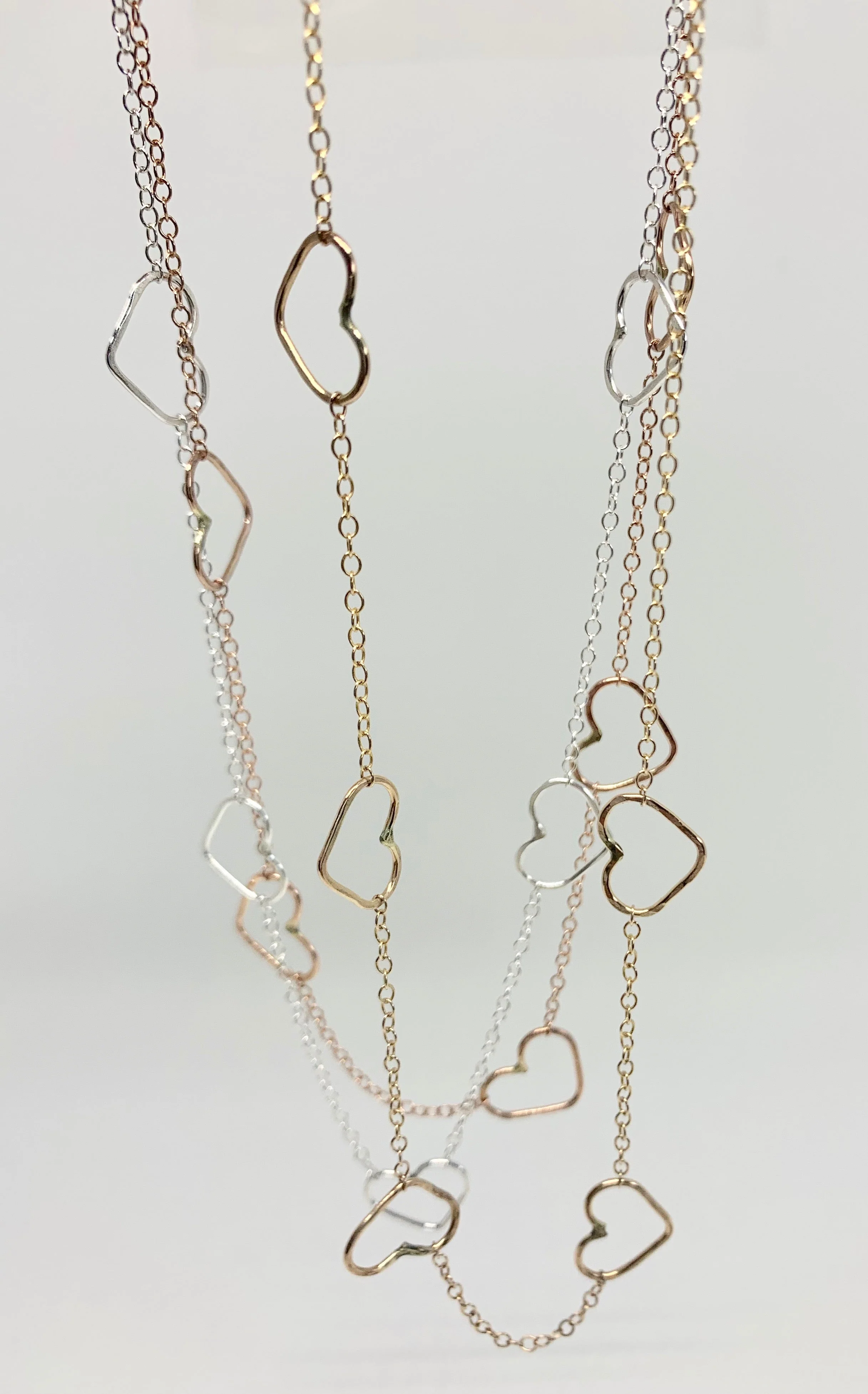 Heart Choker Necklace by Jennifer Cervelli Jewelry - Image 4