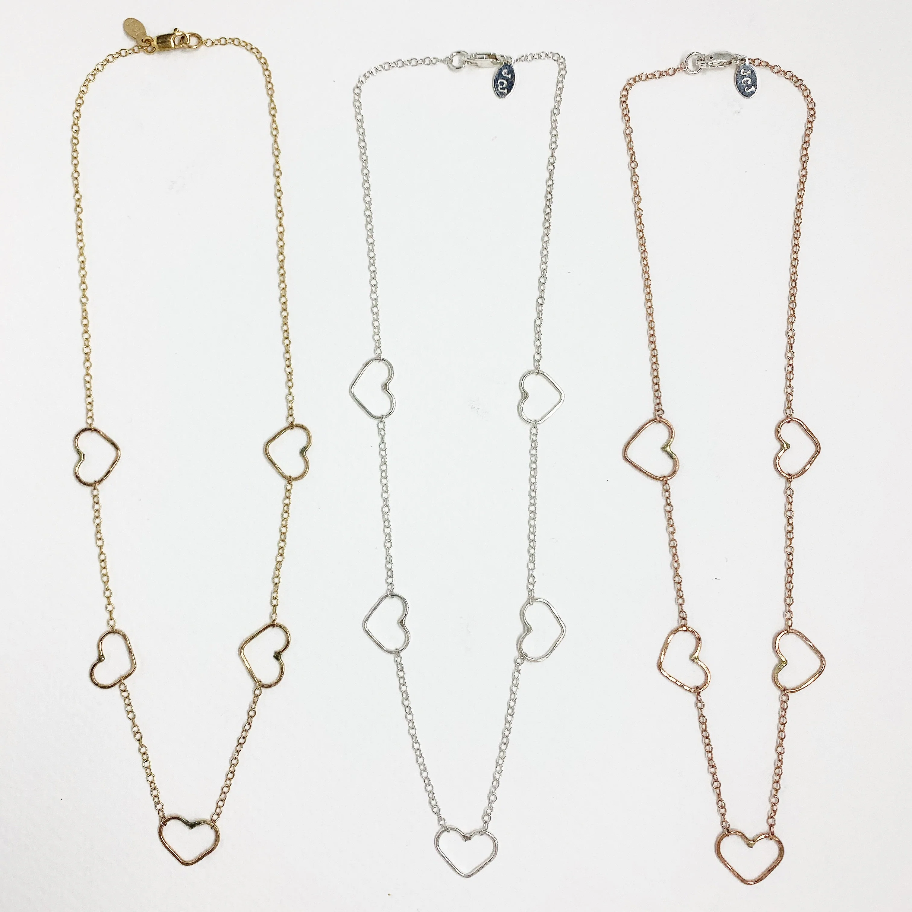 Heart Choker Necklace by Jennifer Cervelli Jewelry - Image 5