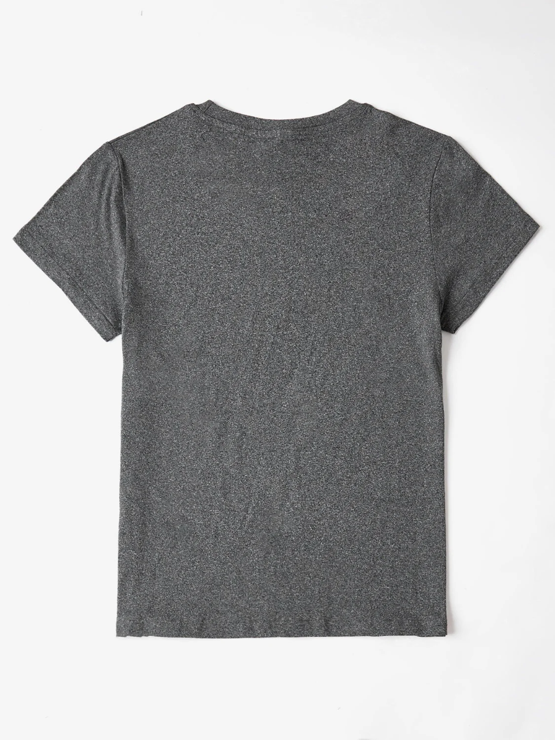 Heart Graphic Round Neck Short Sleeve T-Shirt - Image 5