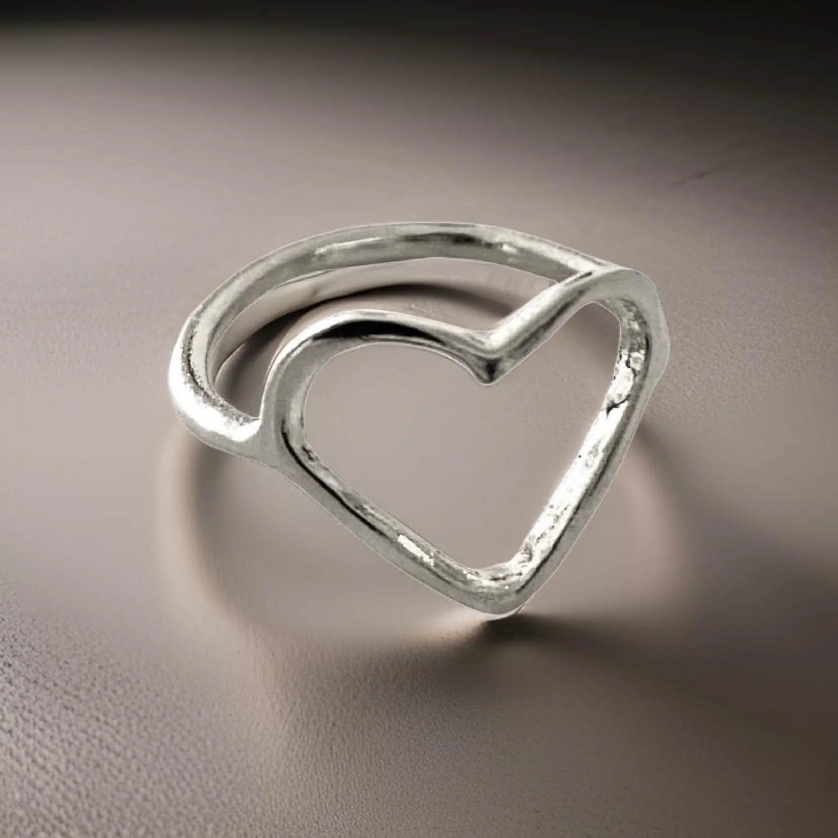 Heart Shaped Ring by The Urban Charm by The Urban Charm - Image 13