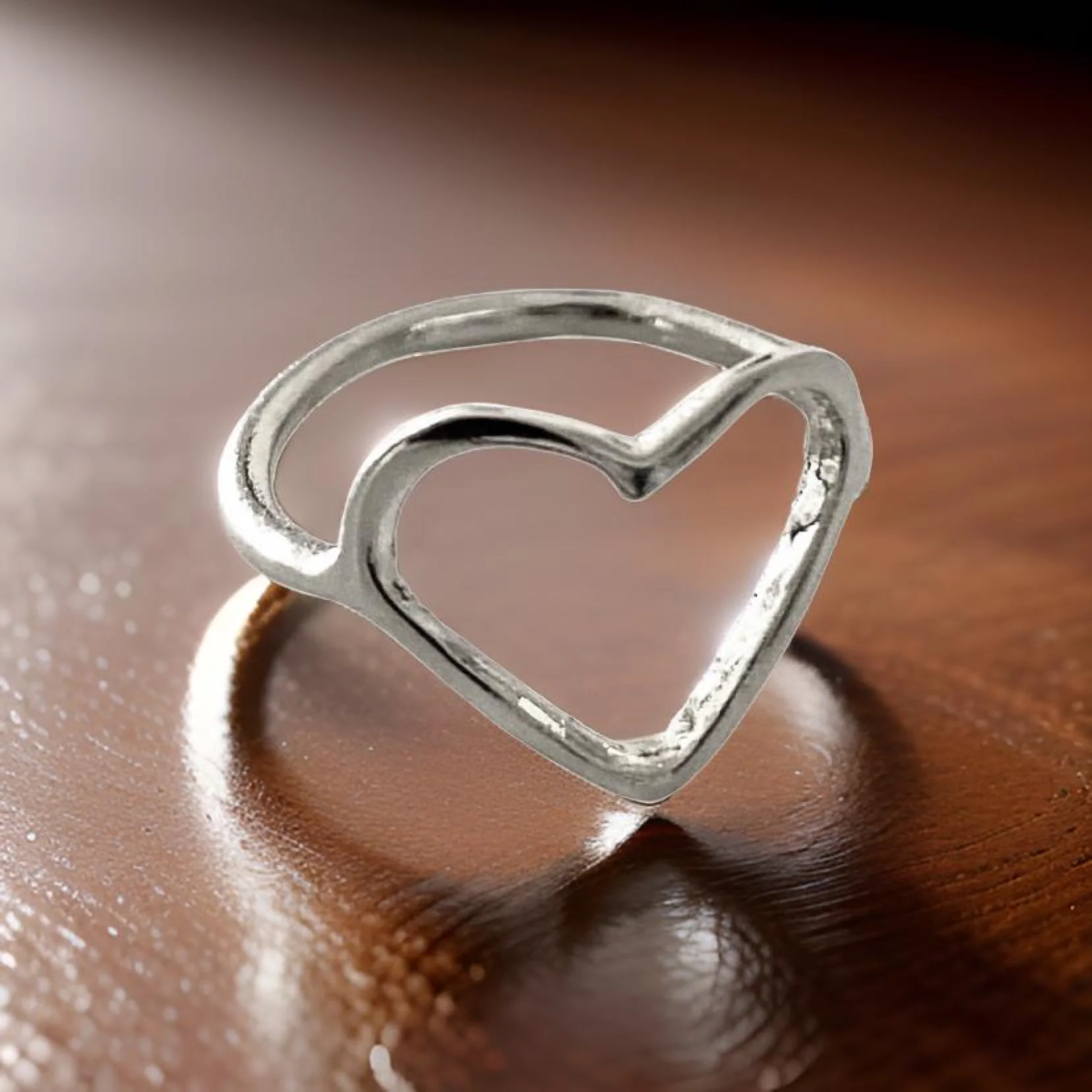 Heart Shaped Ring by The Urban Charm by The Urban Charm - Image 19