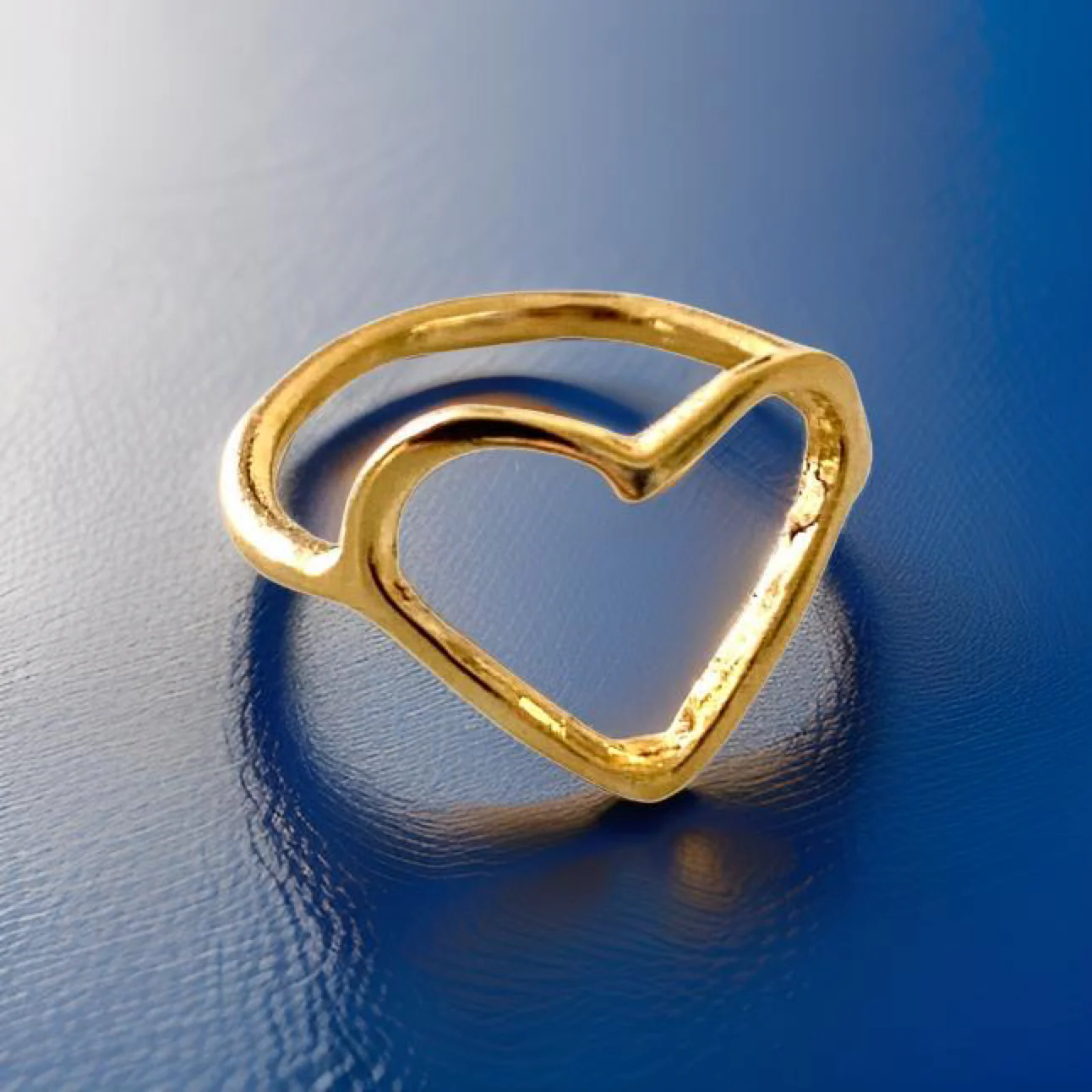 Heart Shaped Ring by The Urban Charm by The Urban Charm - Image 5