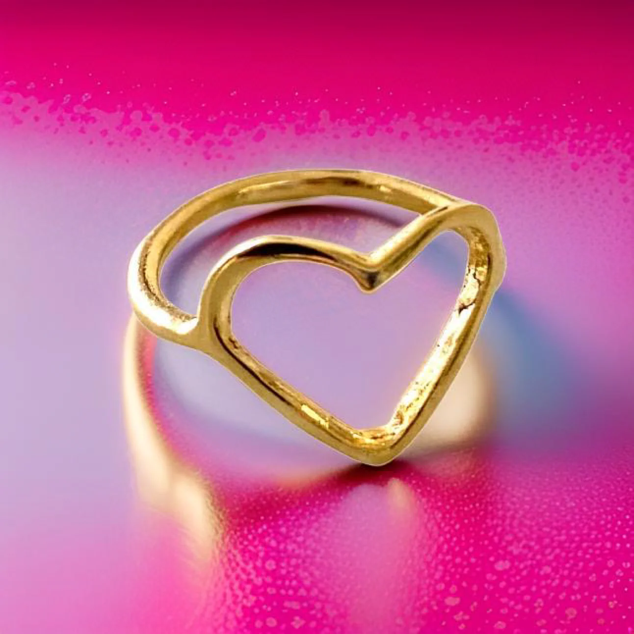 Heart Shaped Ring by The Urban Charm by The Urban Charm - Image 6