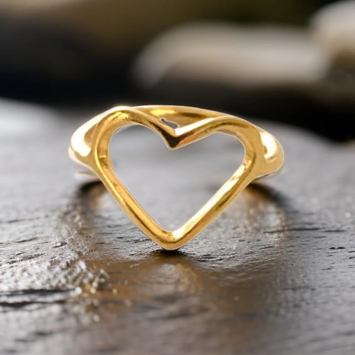 Heart Shaped Ring by The Urban Charm by The Urban Charm - Image 8