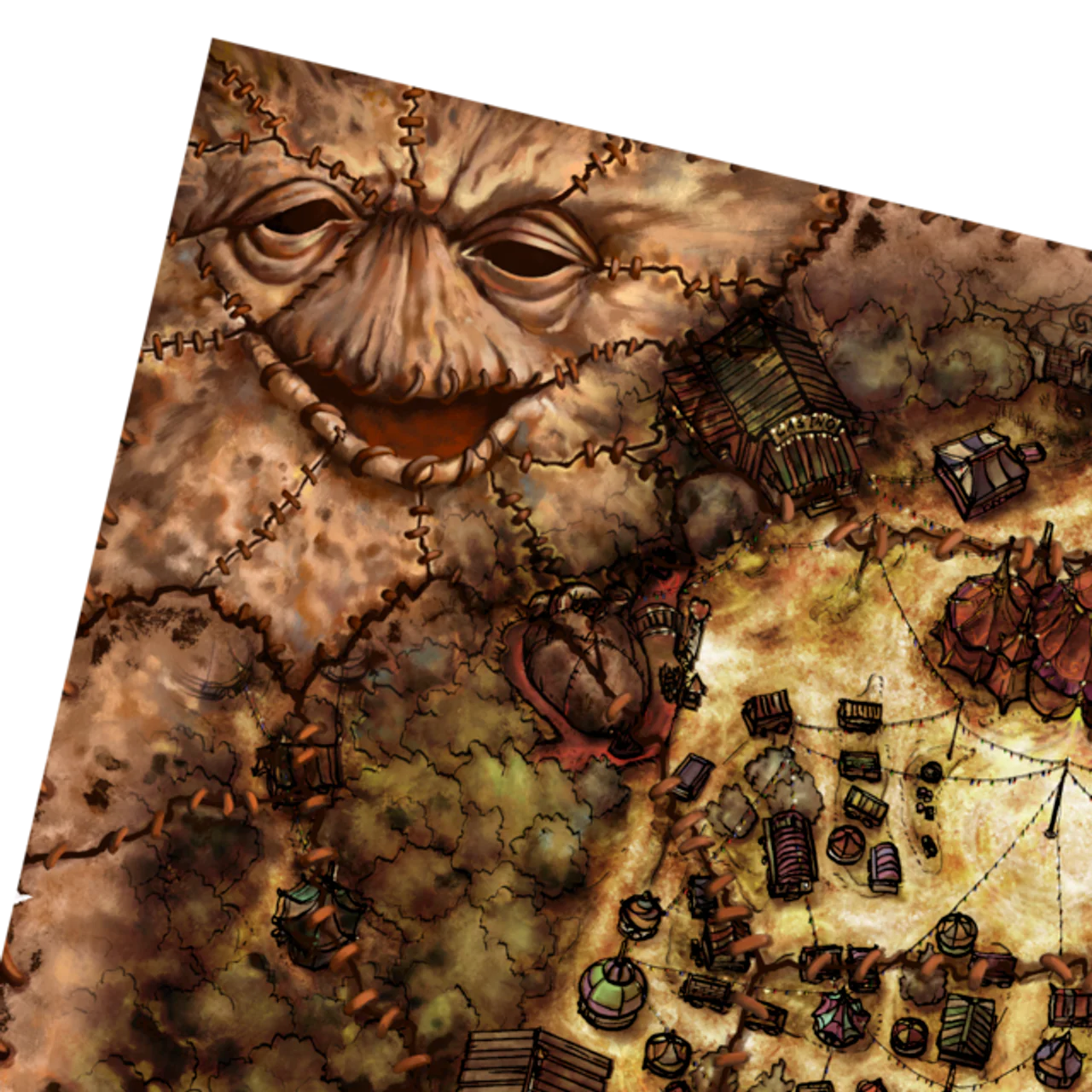 Heckna! - Fabric "Maphew" World Map - Image 2